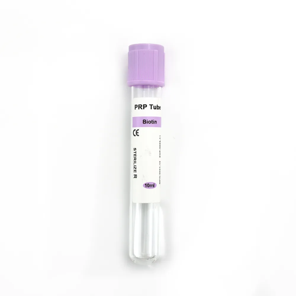 Platelet Rich Plasma Biotin PRP Tube for Hair Loss