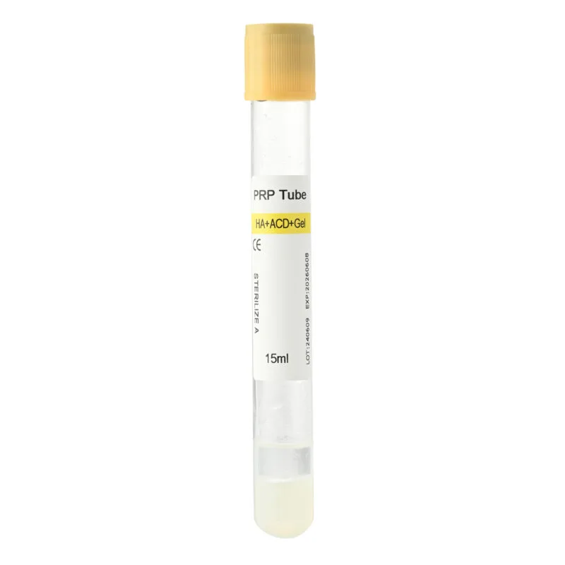 10ML ACD+GEL+HA PRP Tube Hyaluronic Acid (HA) PRP Tubes