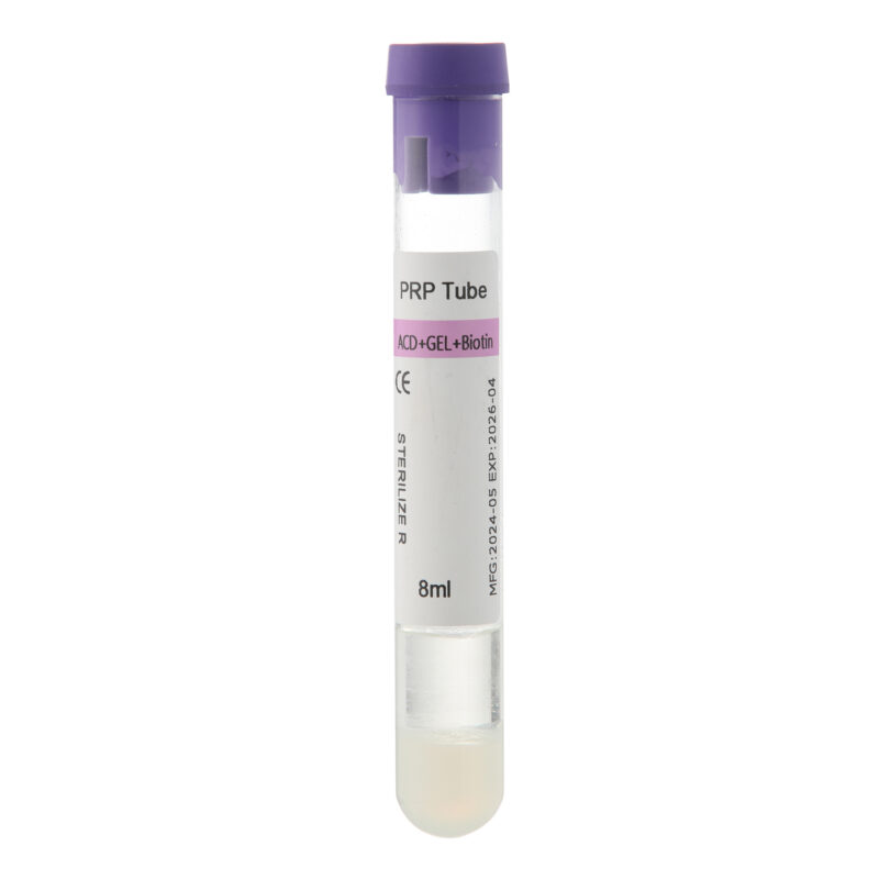 PRP tubes with biotin