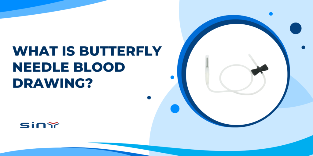 What is butterfly needle blood drawing?