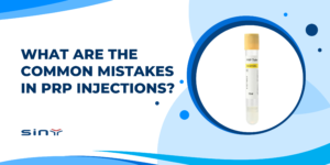 What are the common mistakes in PRP injections?